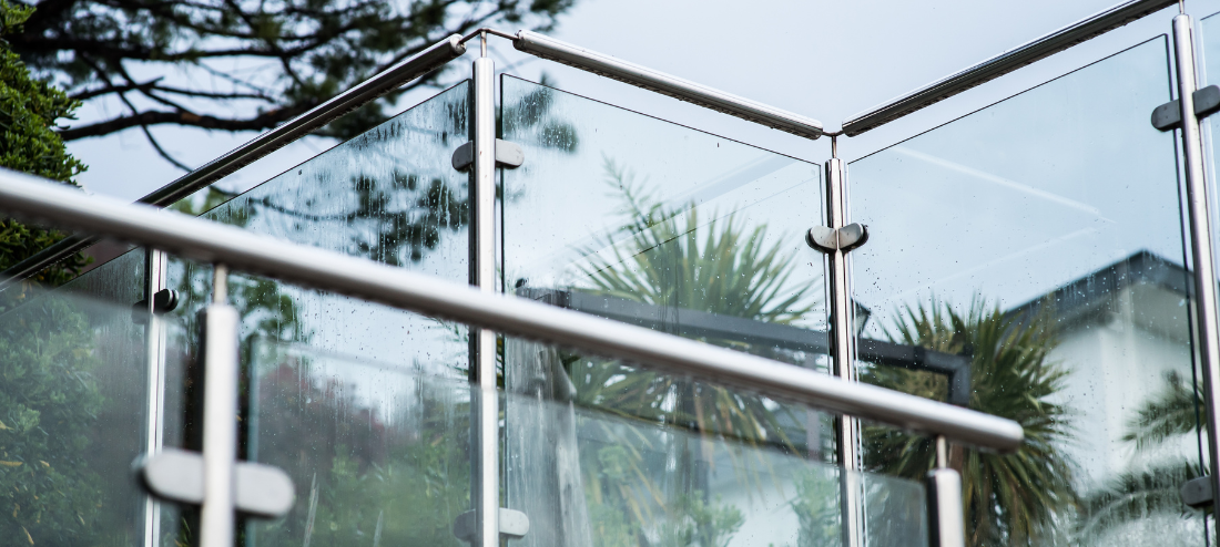space with balustrade